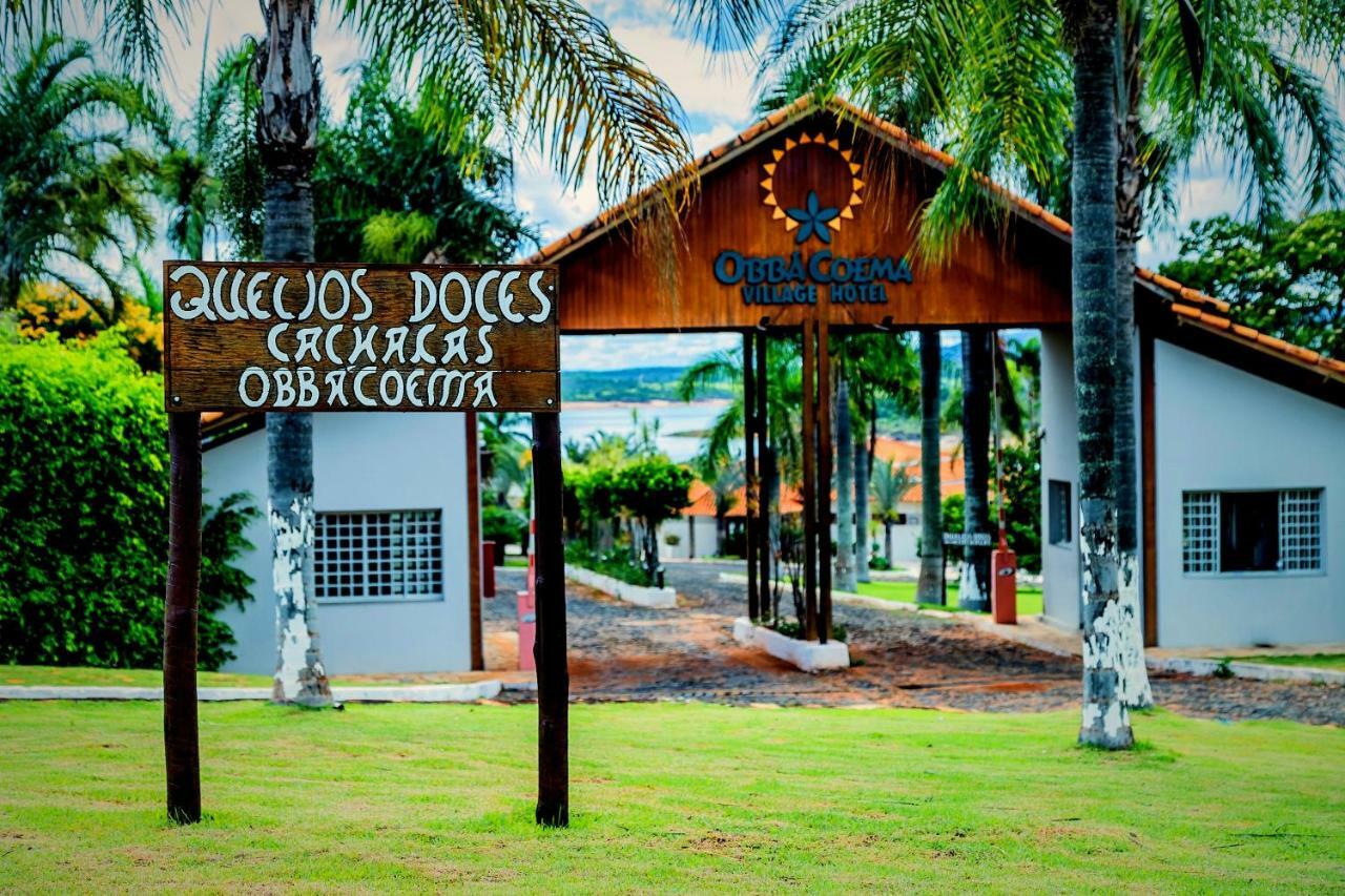 Obba Coema Village Hotel Capitólio Exteriör bild